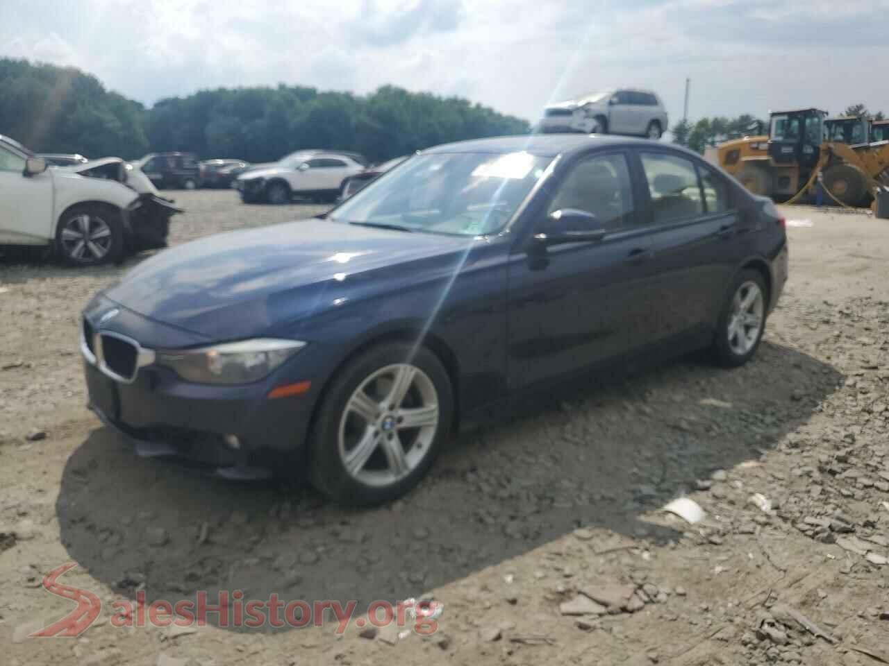2014 BMW 3 SERIES — VIN WBA3B5C55EF959035