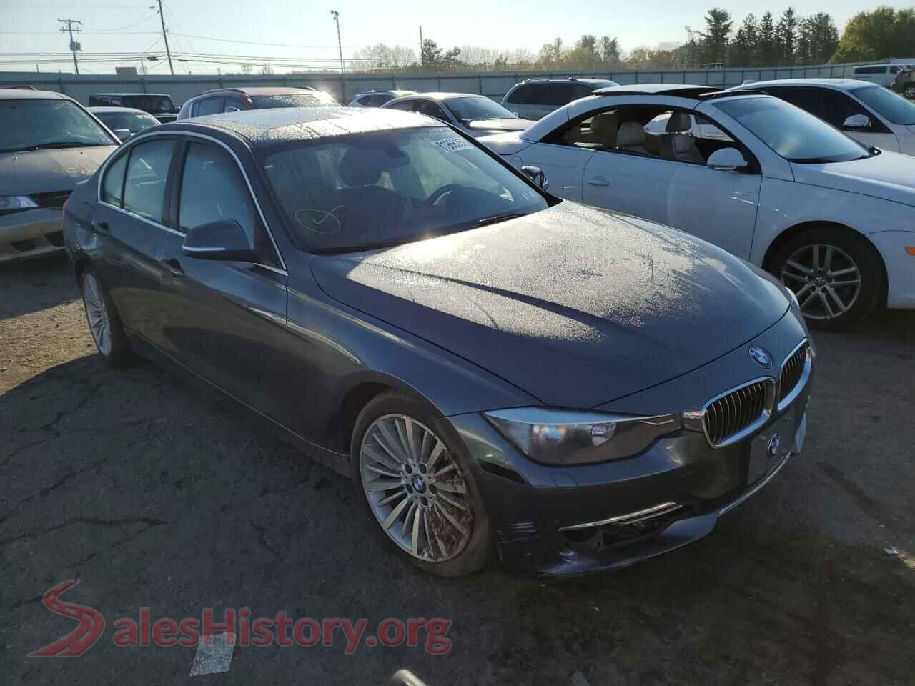 2014 BMW 3 SERIES — VIN WBA3B5C55EP539267