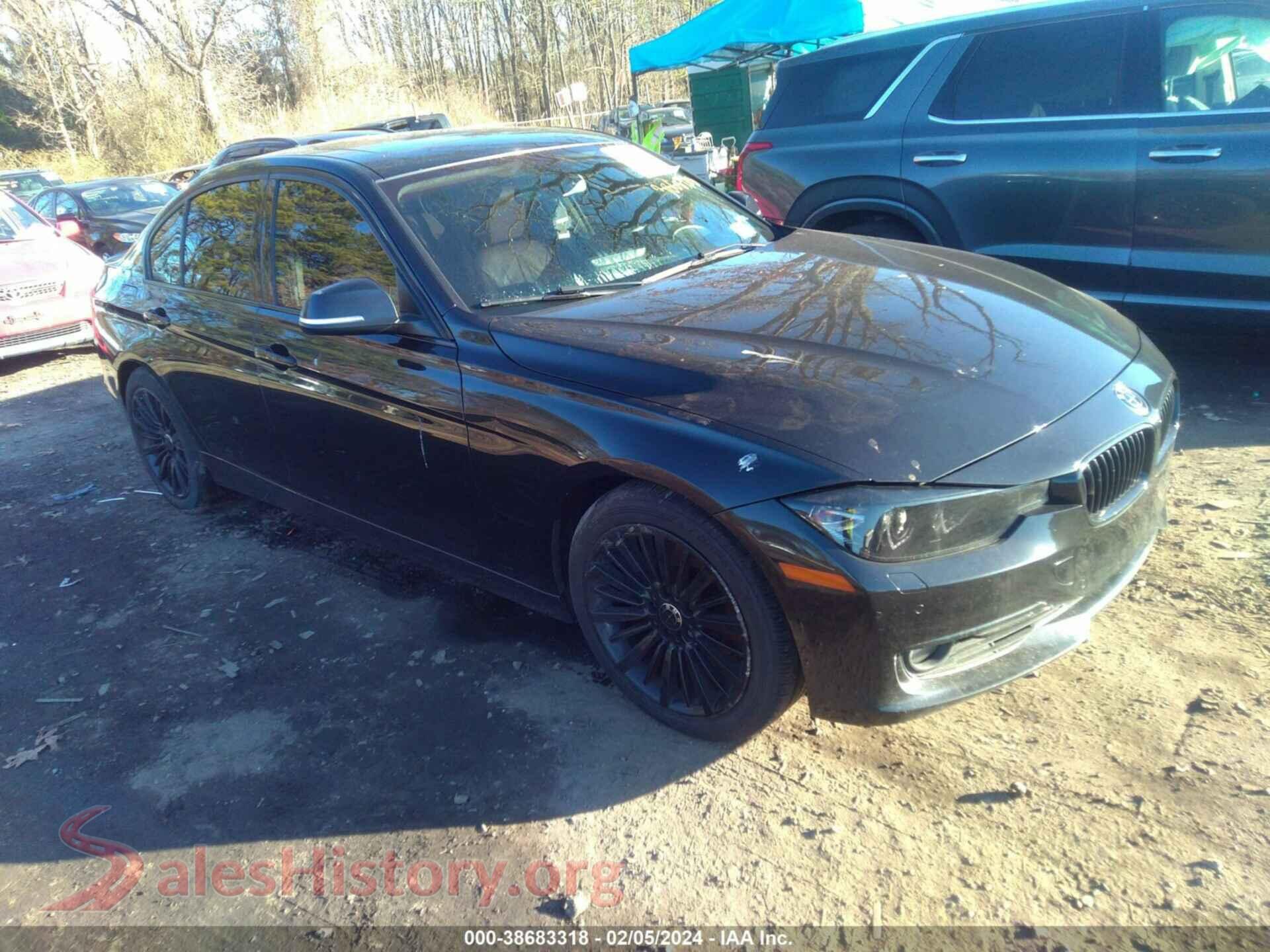 2014 BMW 328I — VIN WBA3B5C58EP652307