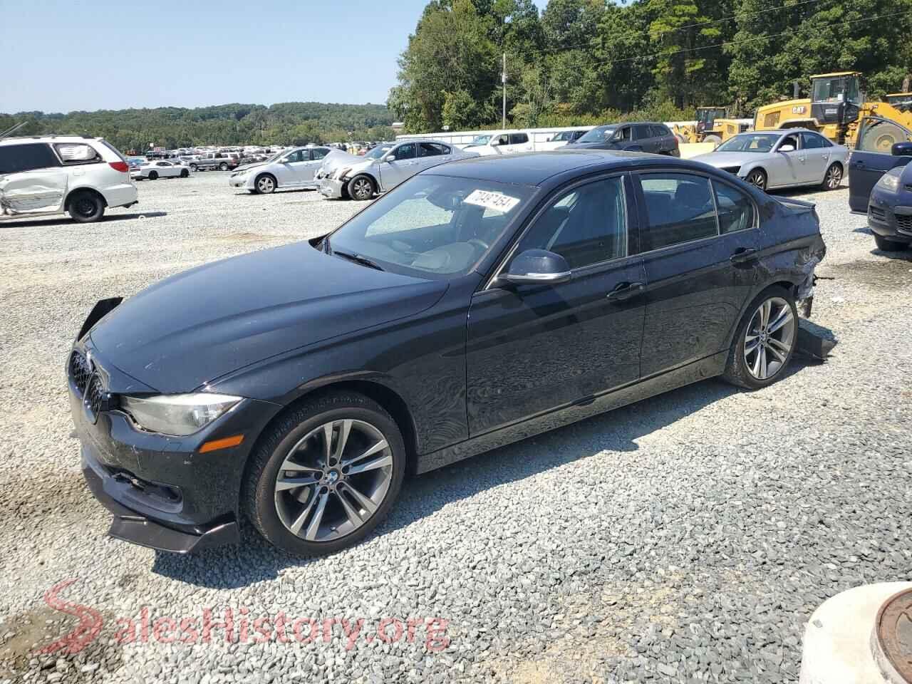 2013 BMW 3 SERIES — VIN WBA3B5C59DF597192
