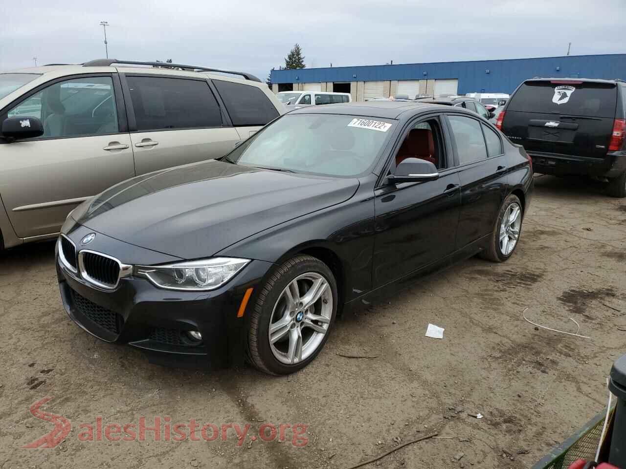 2015 BMW 3 SERIES — VIN WBA3B5C59FP654651