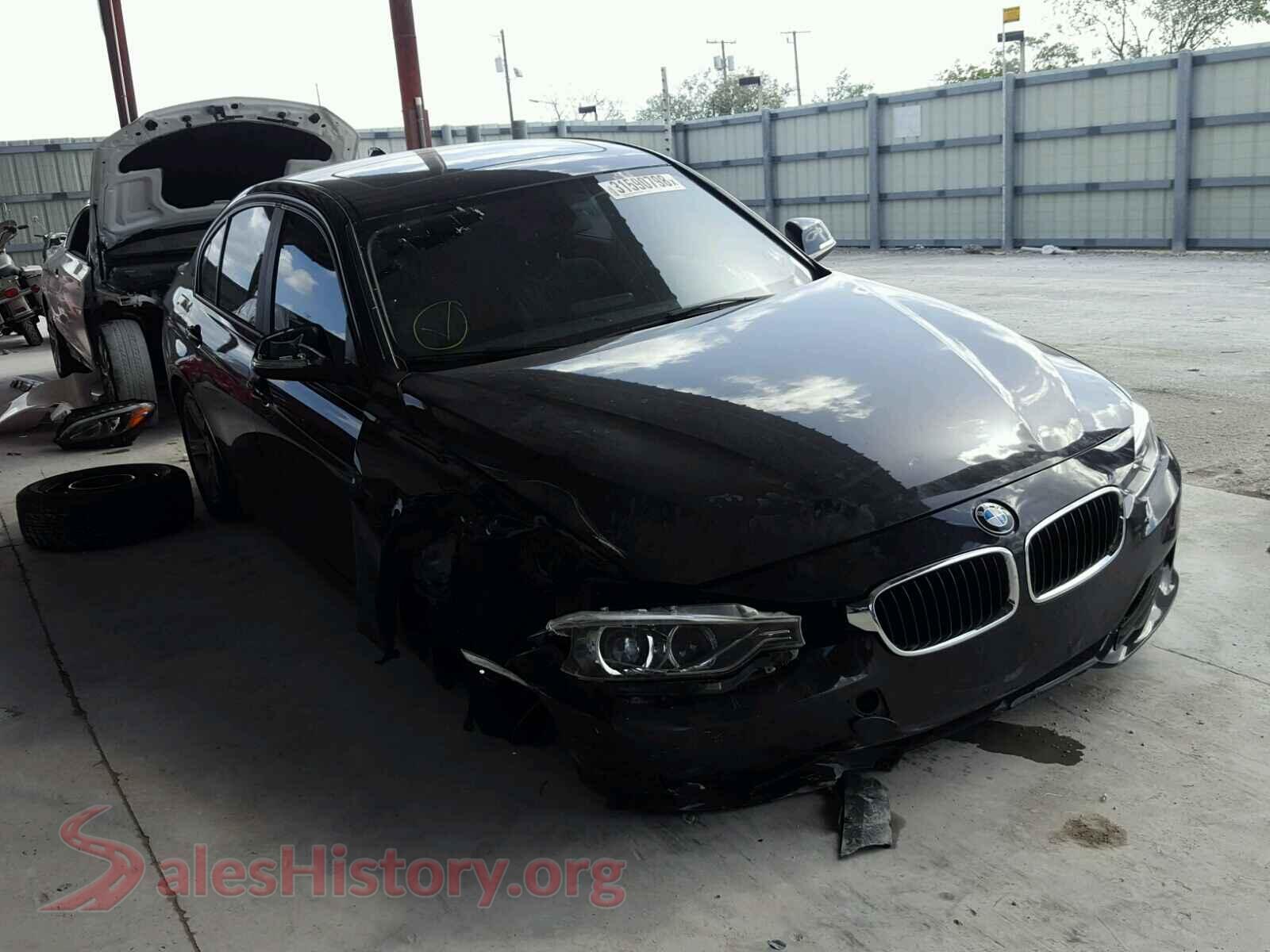 2013 BMW 3 SERIES — VIN WBA3B5C5XDF593376