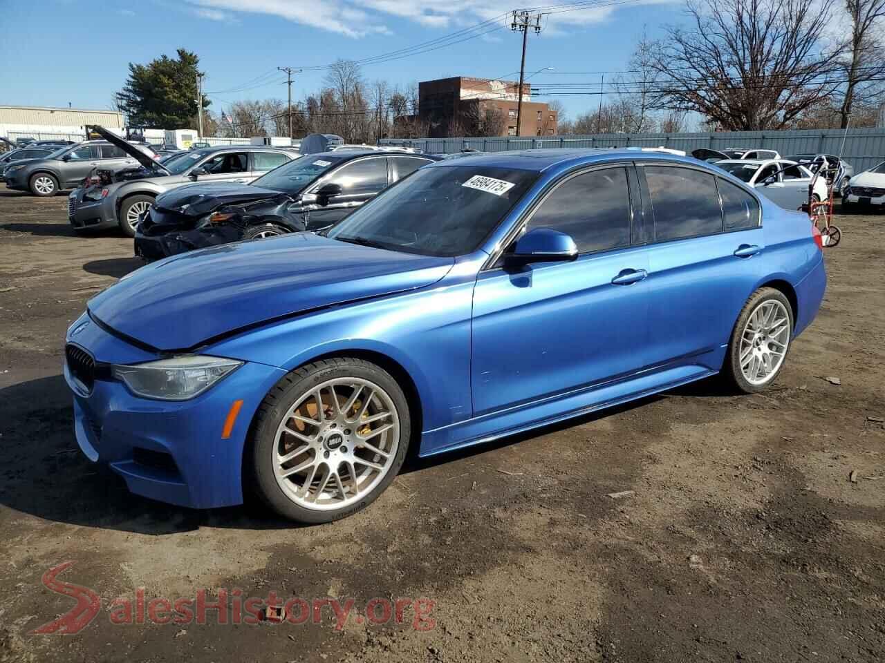 2014 BMW 3 SERIES — VIN WBA3B5C5XEP541614