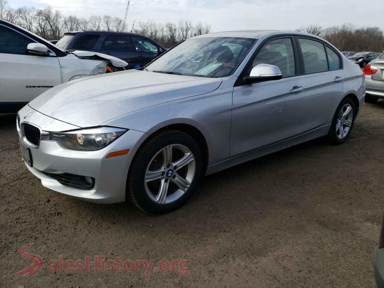 2013 BMW 3 SERIES — VIN WBA3B5G53DNS01287
