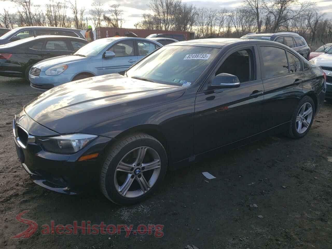 2013 BMW 3 SERIES — VIN WBA3B5G54DNS05784