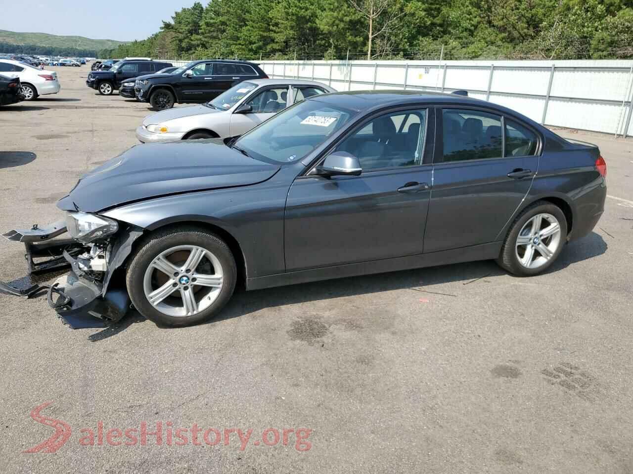 2014 BMW 3 SERIES — VIN WBA3B5G54ENS09500
