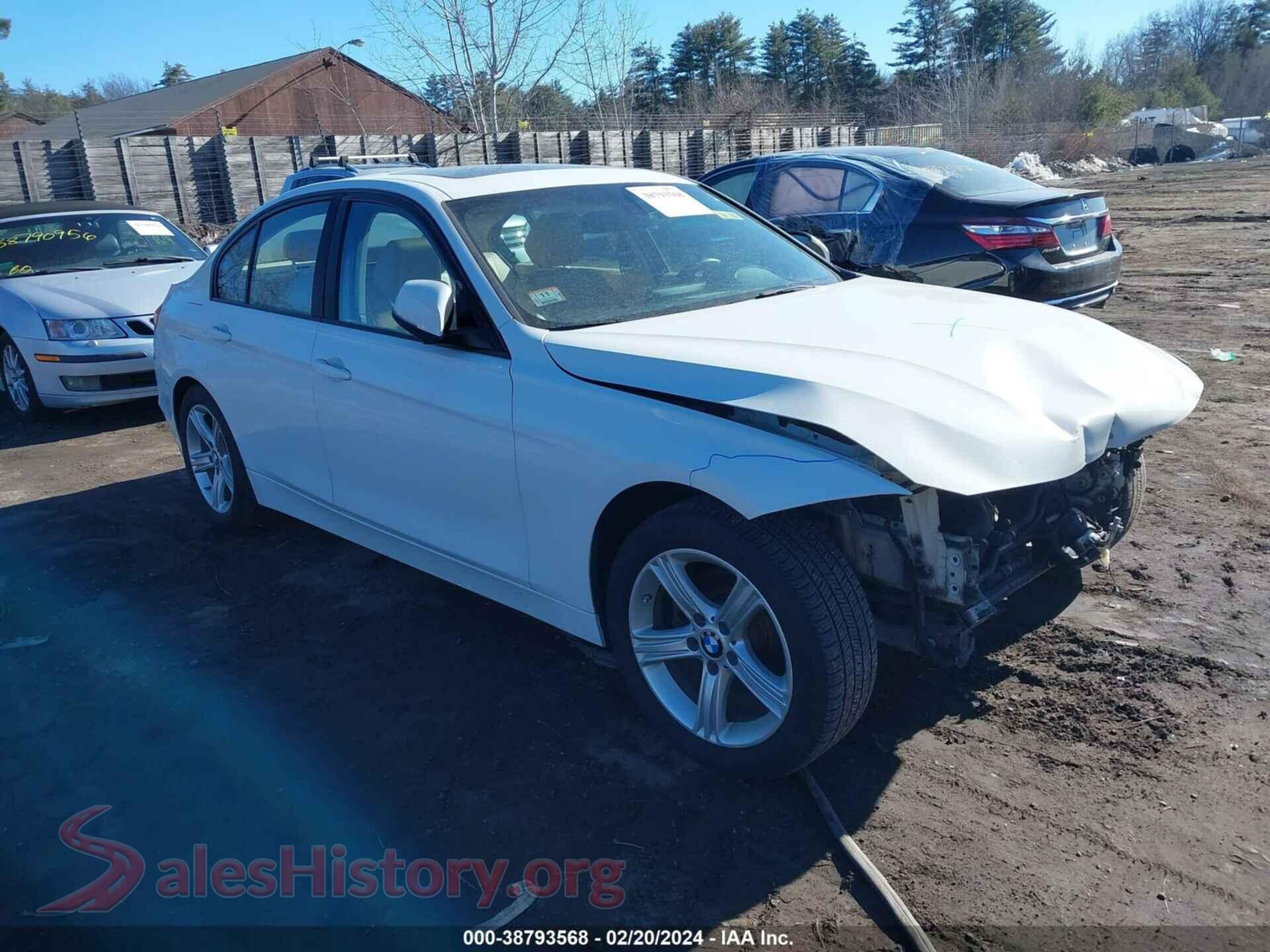 2015 BMW 328I — VIN WBA3B5G54FNS14990