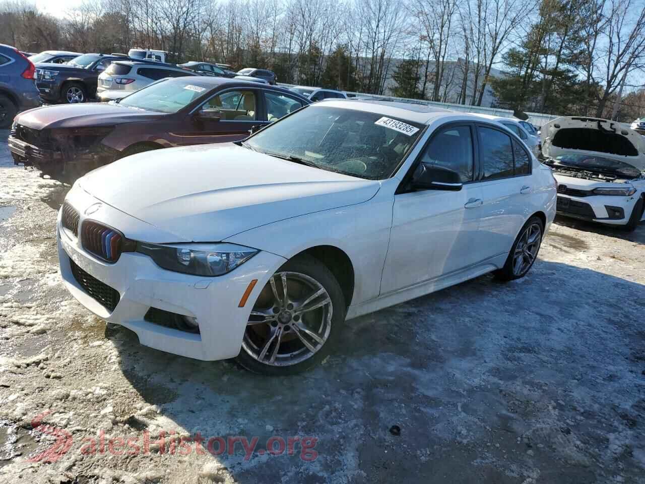 2015 BMW 3 SERIES — VIN WBA3B5G55FNS13704