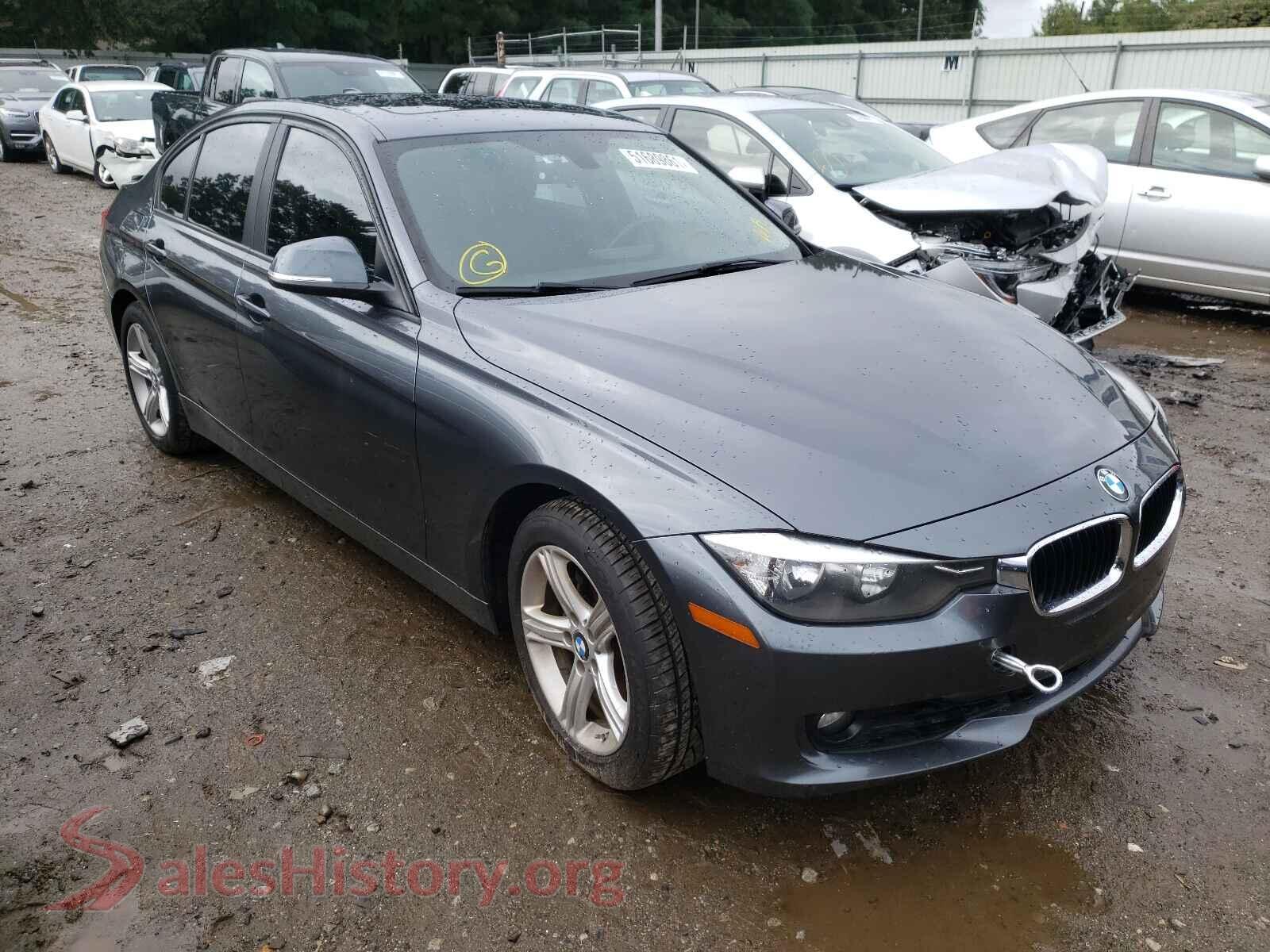 2013 BMW 3 SERIES — VIN WBA3B5G56DNS00523
