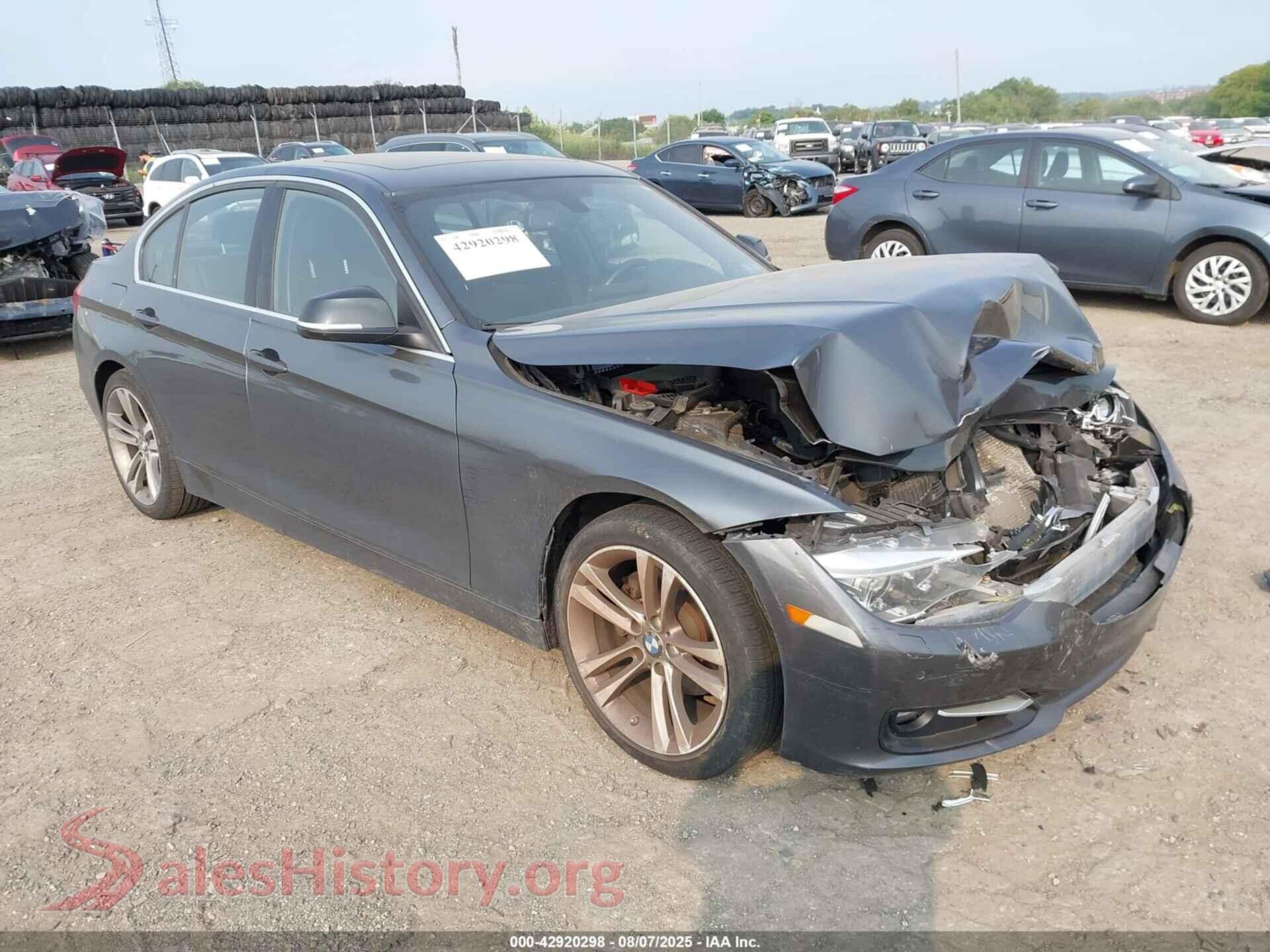 2015 BMW 328I — VIN WBA3B5G56FNS14909