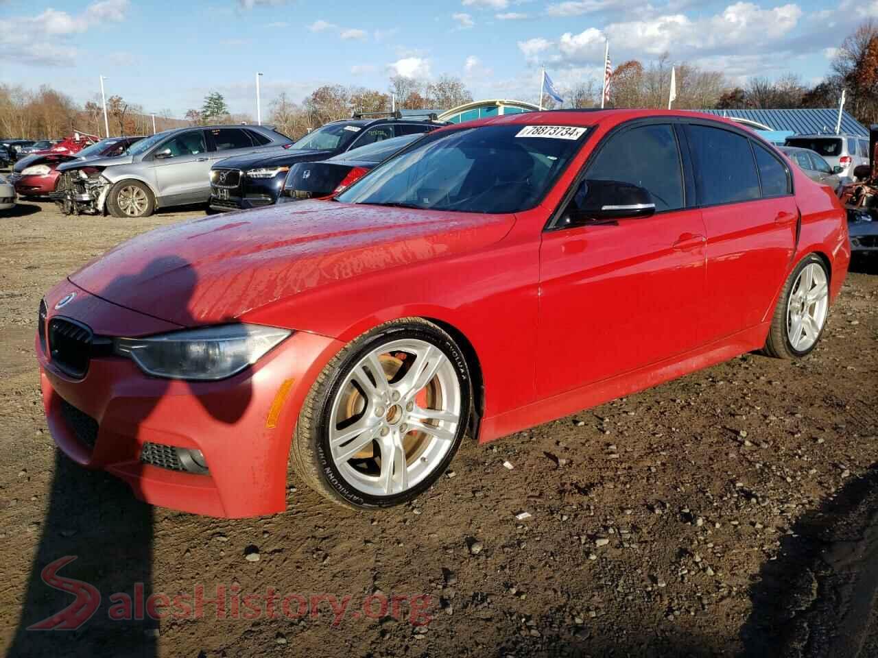 2015 BMW 3 SERIES — VIN WBA3B5G56FNS15431
