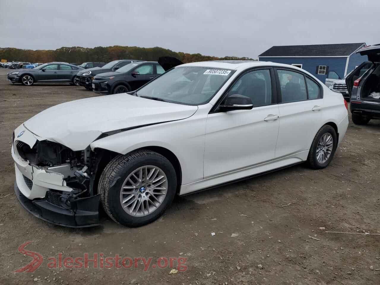 2015 BMW 3 SERIES — VIN WBA3B5G56FNS19611