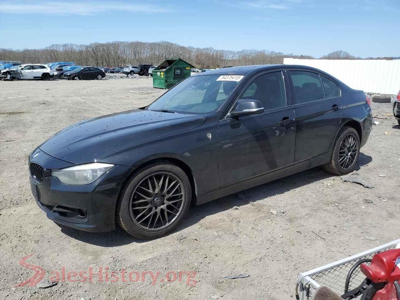 2014 BMW 3 SERIES — VIN WBA3B5G57ENS09541