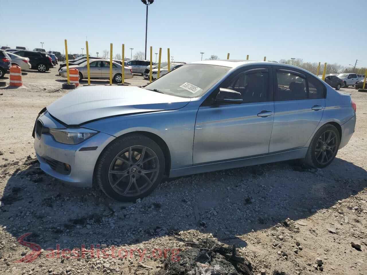2014 BMW 3 SERIES — VIN WBA3B5G58ENS08723