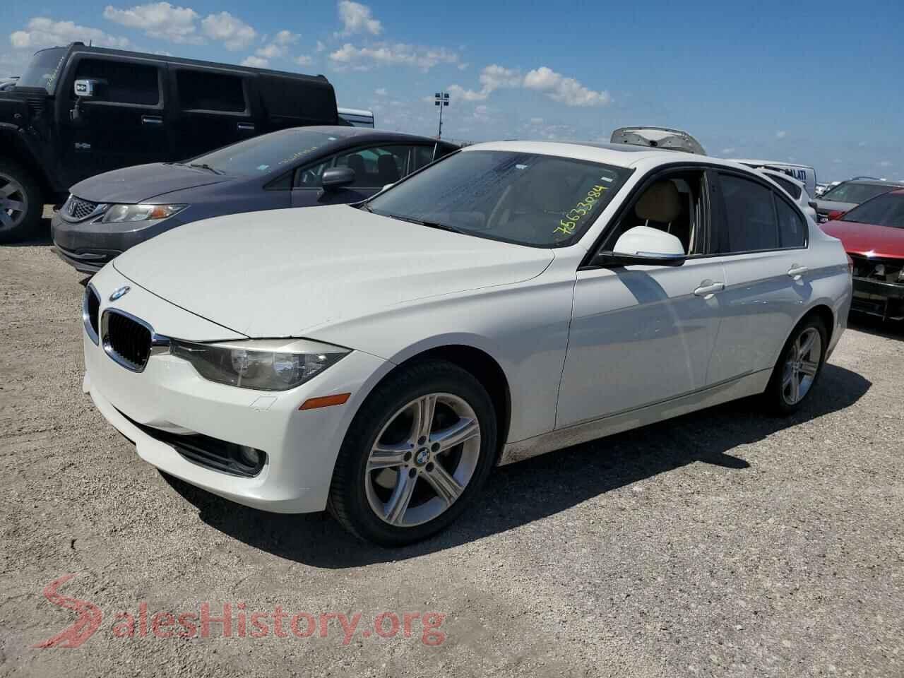 2014 BMW 3 SERIES — VIN WBA3B5G59ENS08035