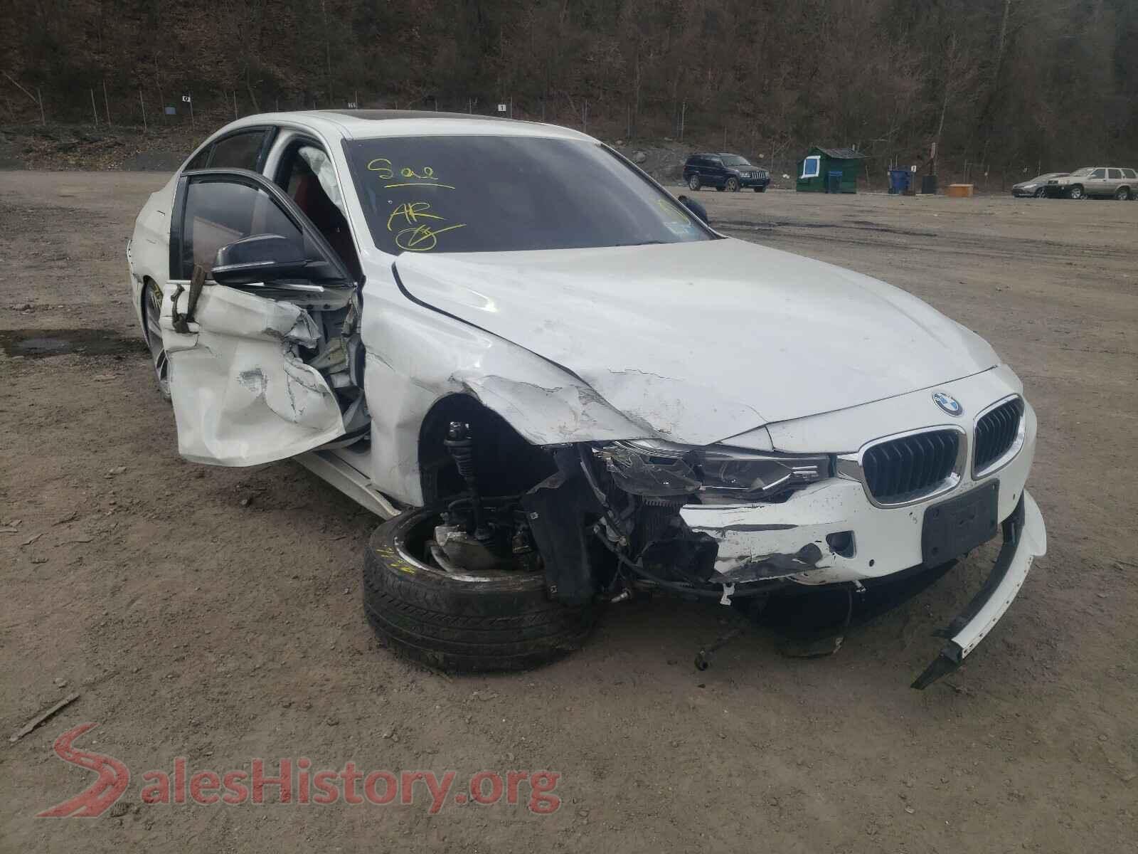 2015 BMW 3 SERIES — VIN WBA3B5G5XFNS11866