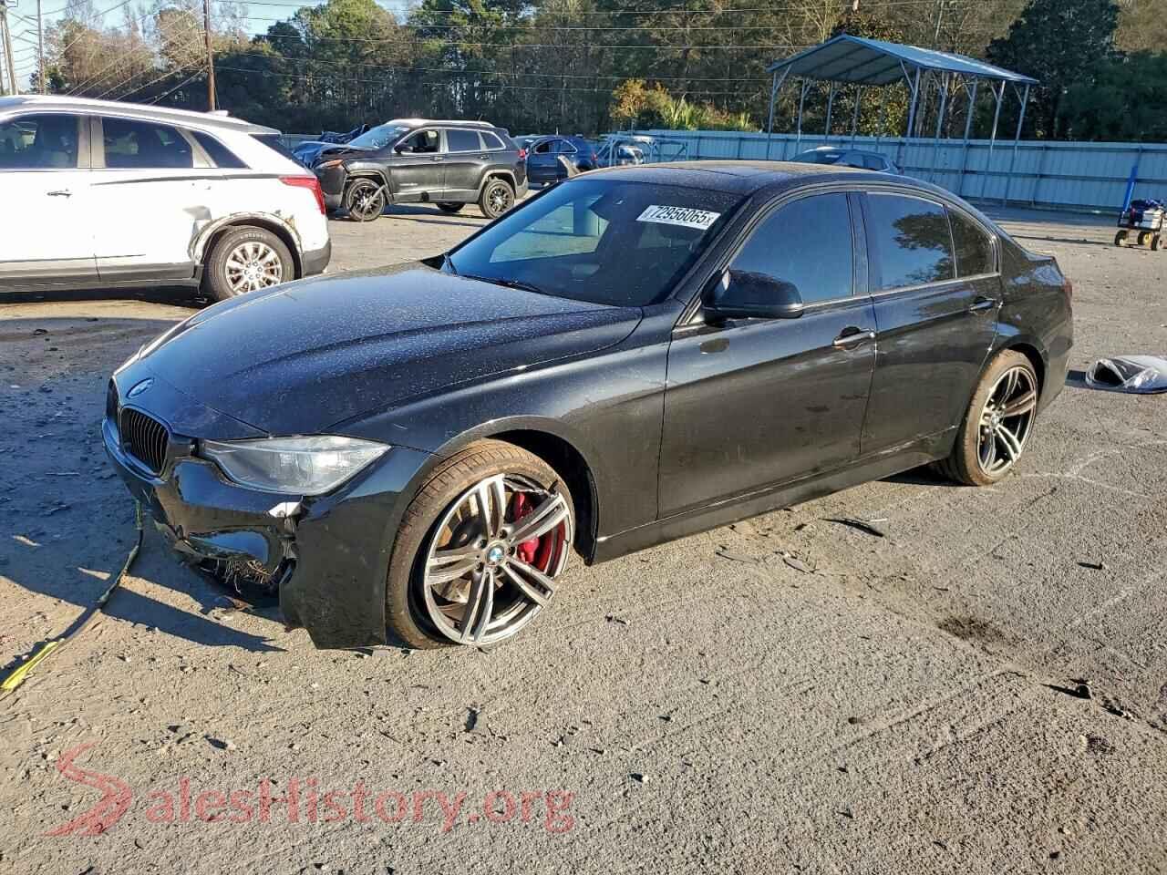 2015 BMW 3 SERIES — VIN WBA3B9C5XFF589581