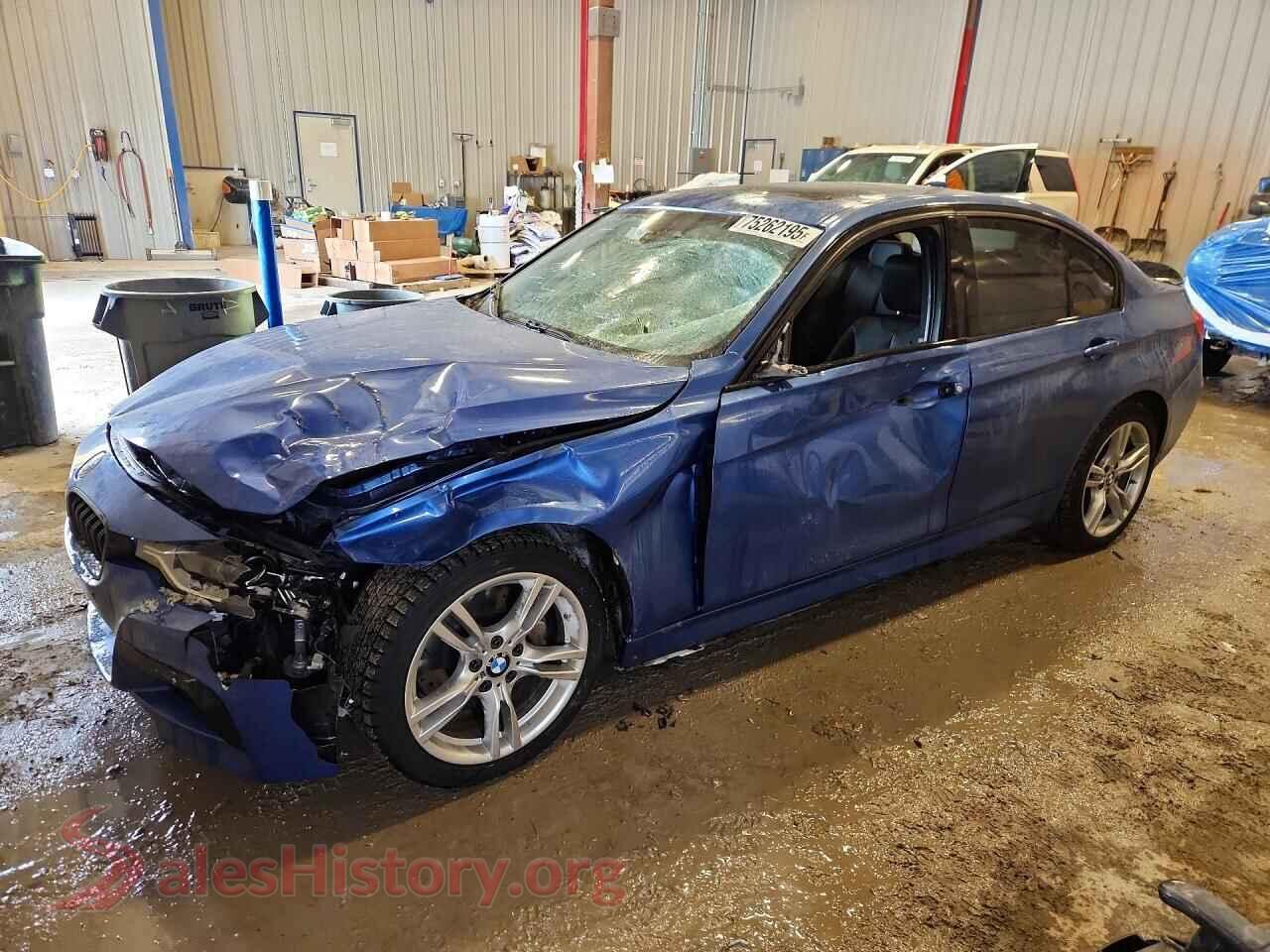 2014 BMW 3 SERIES — VIN WBA3B9G51ENR91777