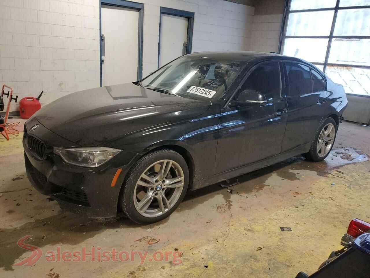 2014 BMW 3 SERIES — VIN WBA3B9G51ENR92508