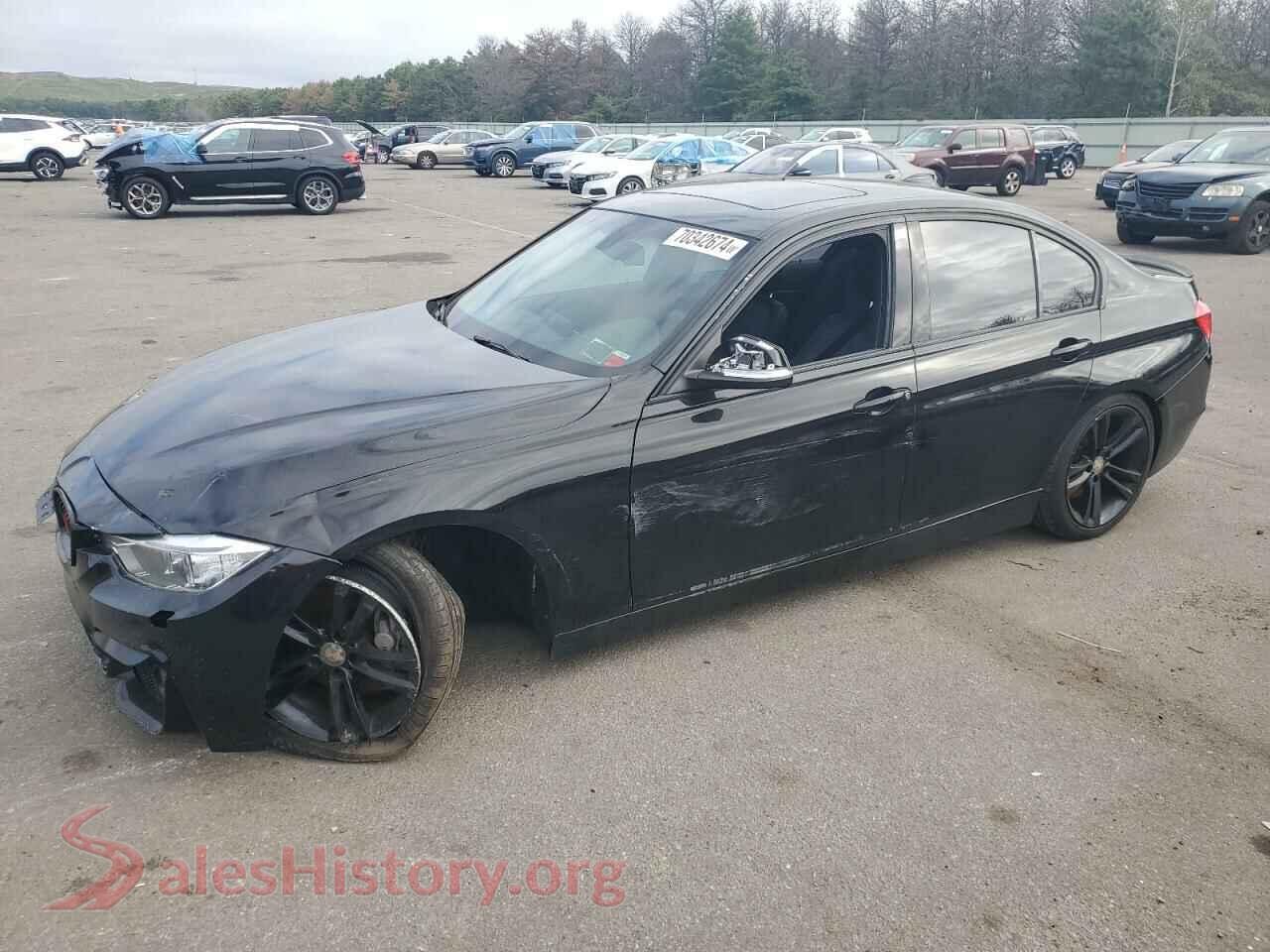 2015 BMW 3 SERIES — VIN WBA3B9G51FNR92882