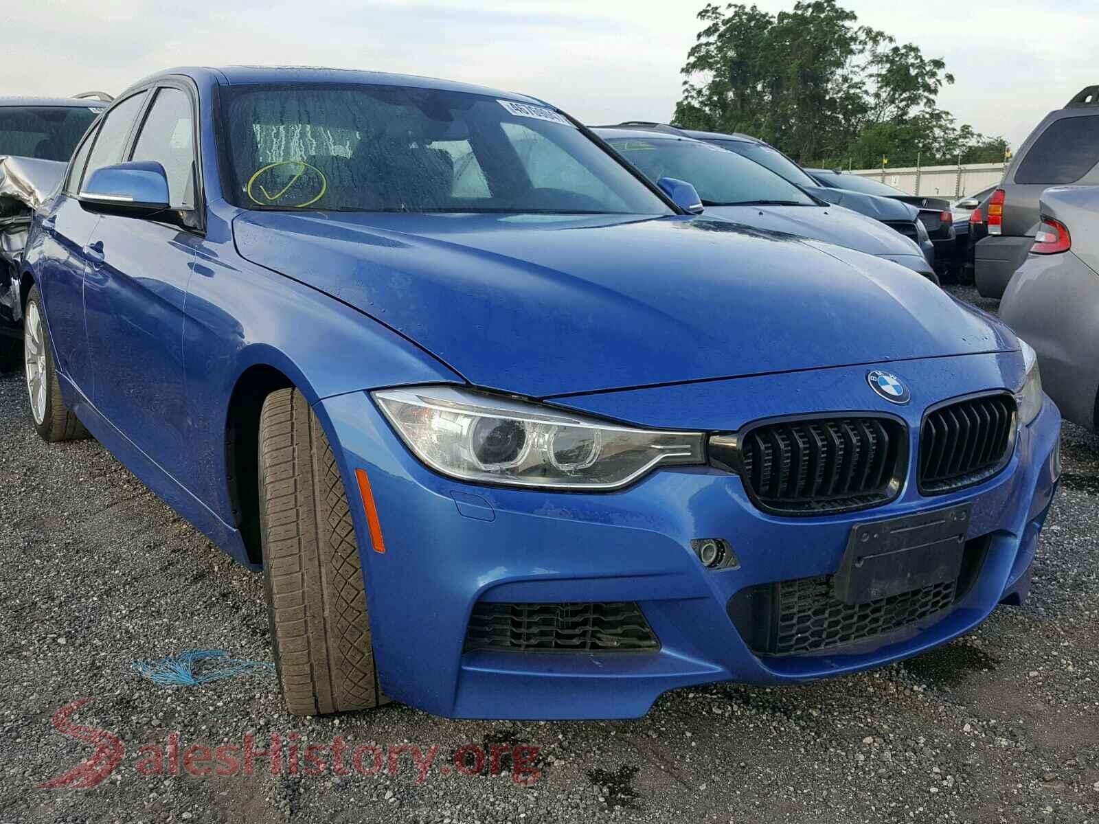 2013 BMW 3 SERIES — VIN WBA3B9G52DNR89812