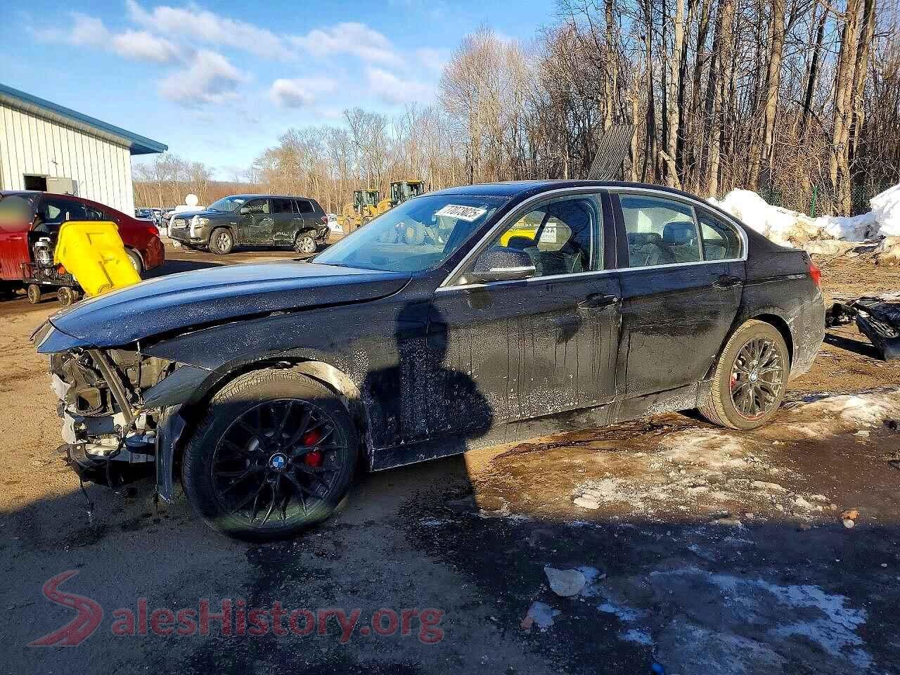2015 BMW 3 SERIES — VIN WBA3B9G52FNR99257