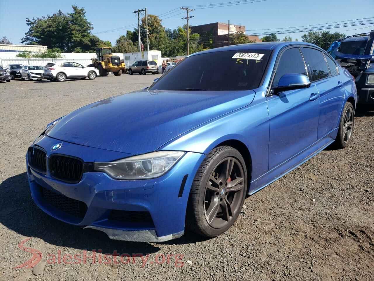 2014 BMW 3 SERIES — VIN WBA3B9G55ENR79471
