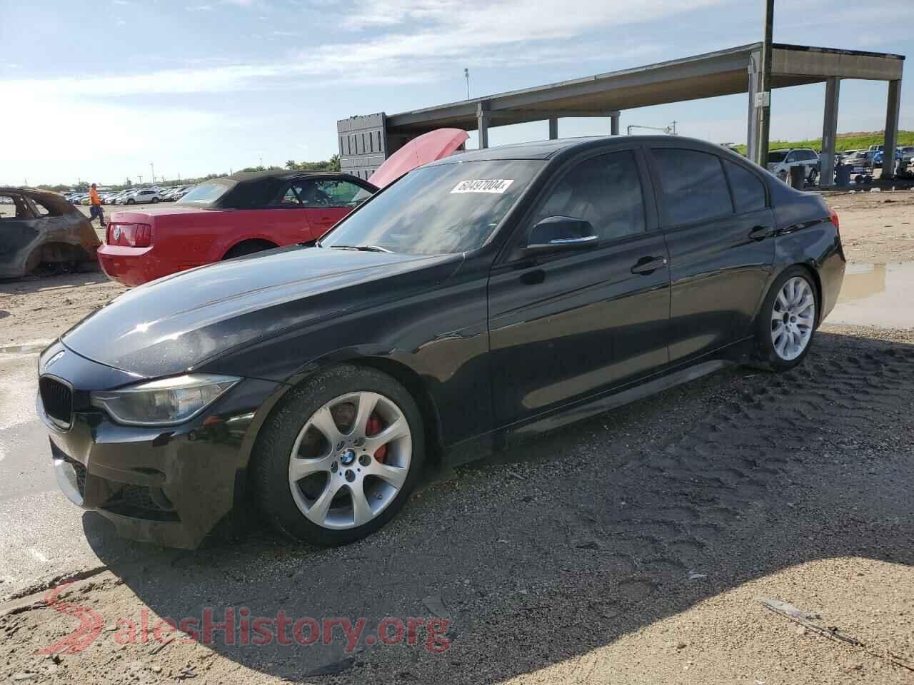 2014 BMW 3 SERIES — VIN WBA3B9G56ENR90785