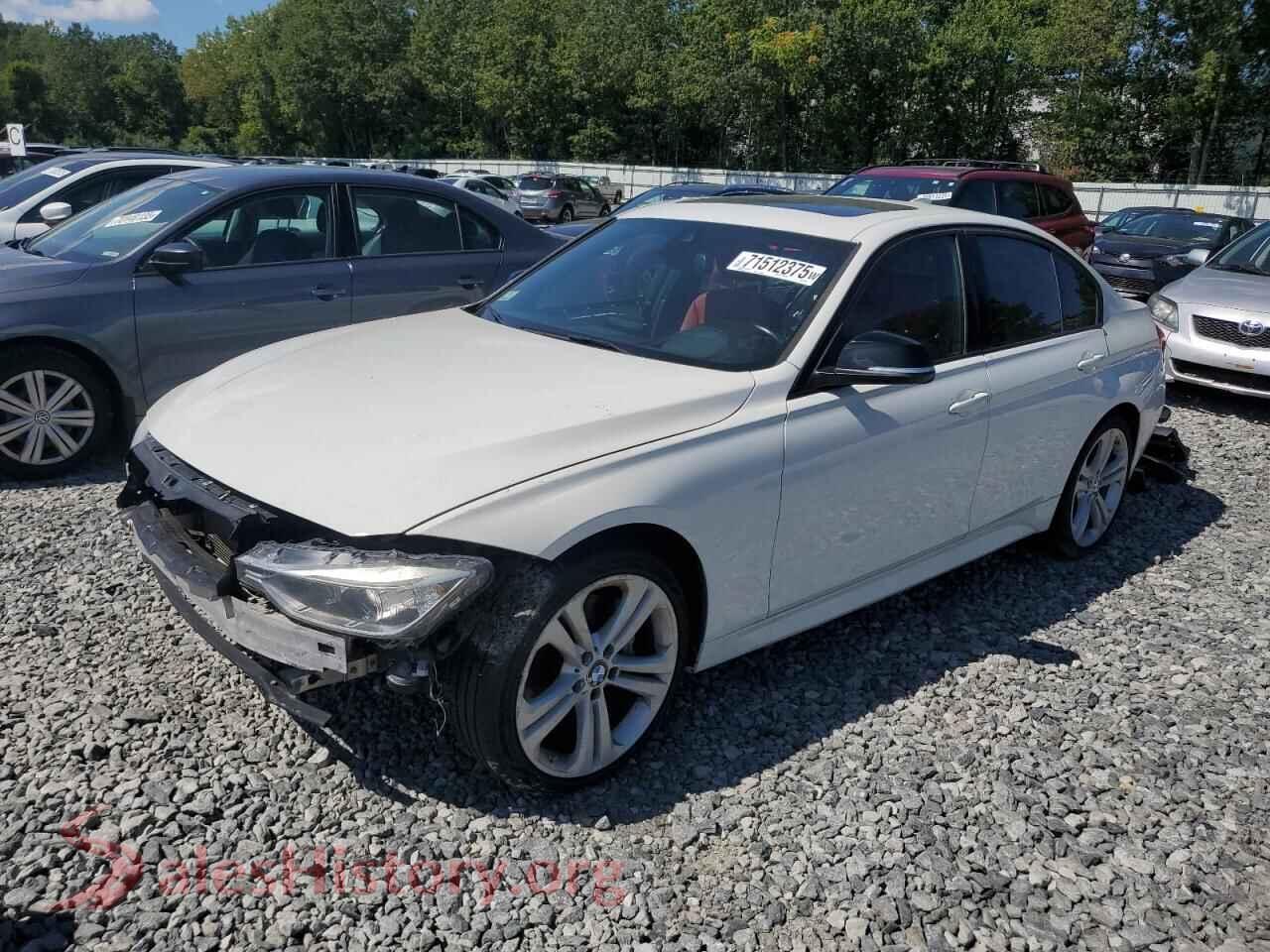 2015 BMW 3 SERIES — VIN WBA3B9G57FNR94281