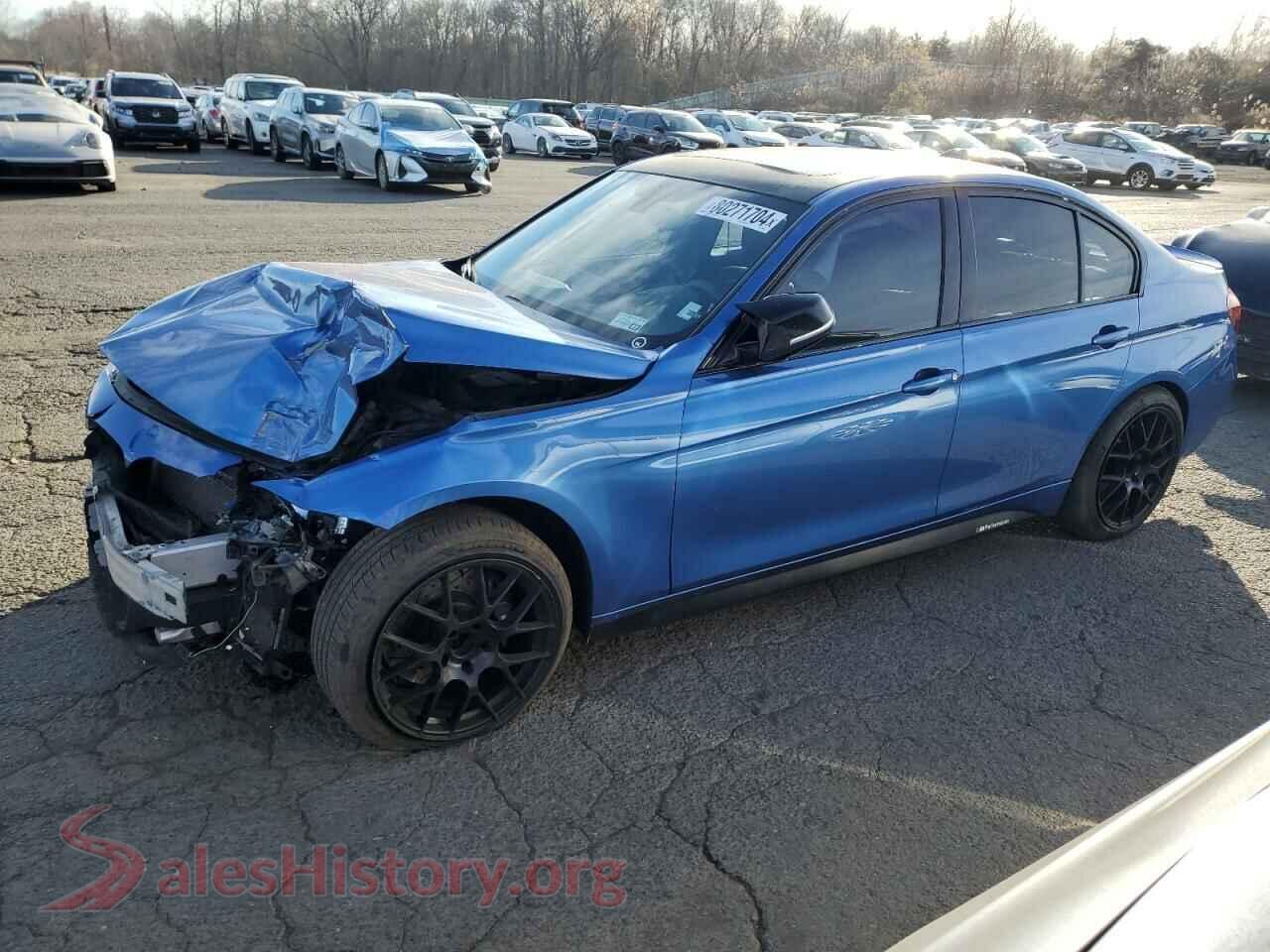 2013 BMW 3 SERIES — VIN WBA3B9G5XDNR89623
