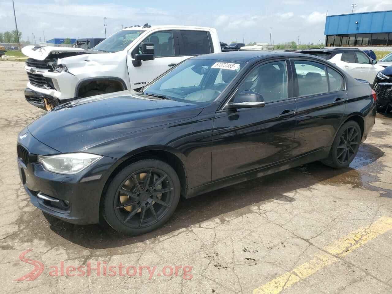2014 BMW 3 SERIES — VIN WBA3B9G5XENR92426