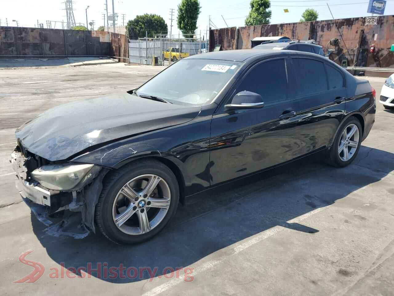 2014 BMW 3 SERIES — VIN WBA3C1C50EK117040