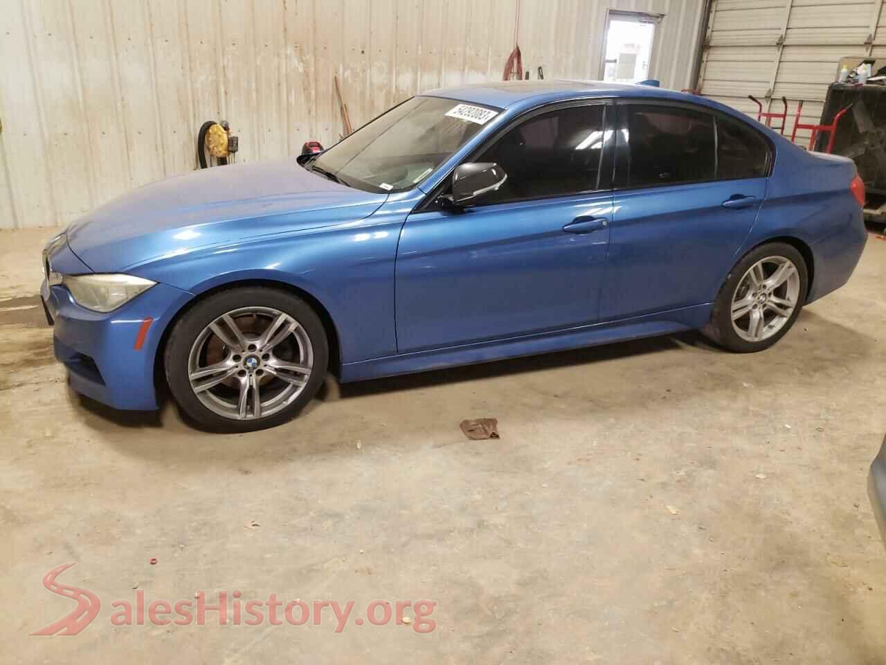 2013 BMW 3 SERIES — VIN WBA3C1C53DK104541