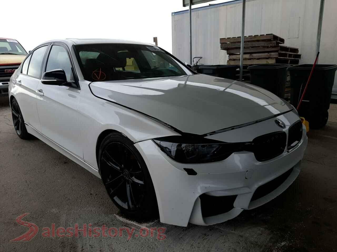 2014 BMW 3 SERIES — VIN WBA3C1C53EK105674