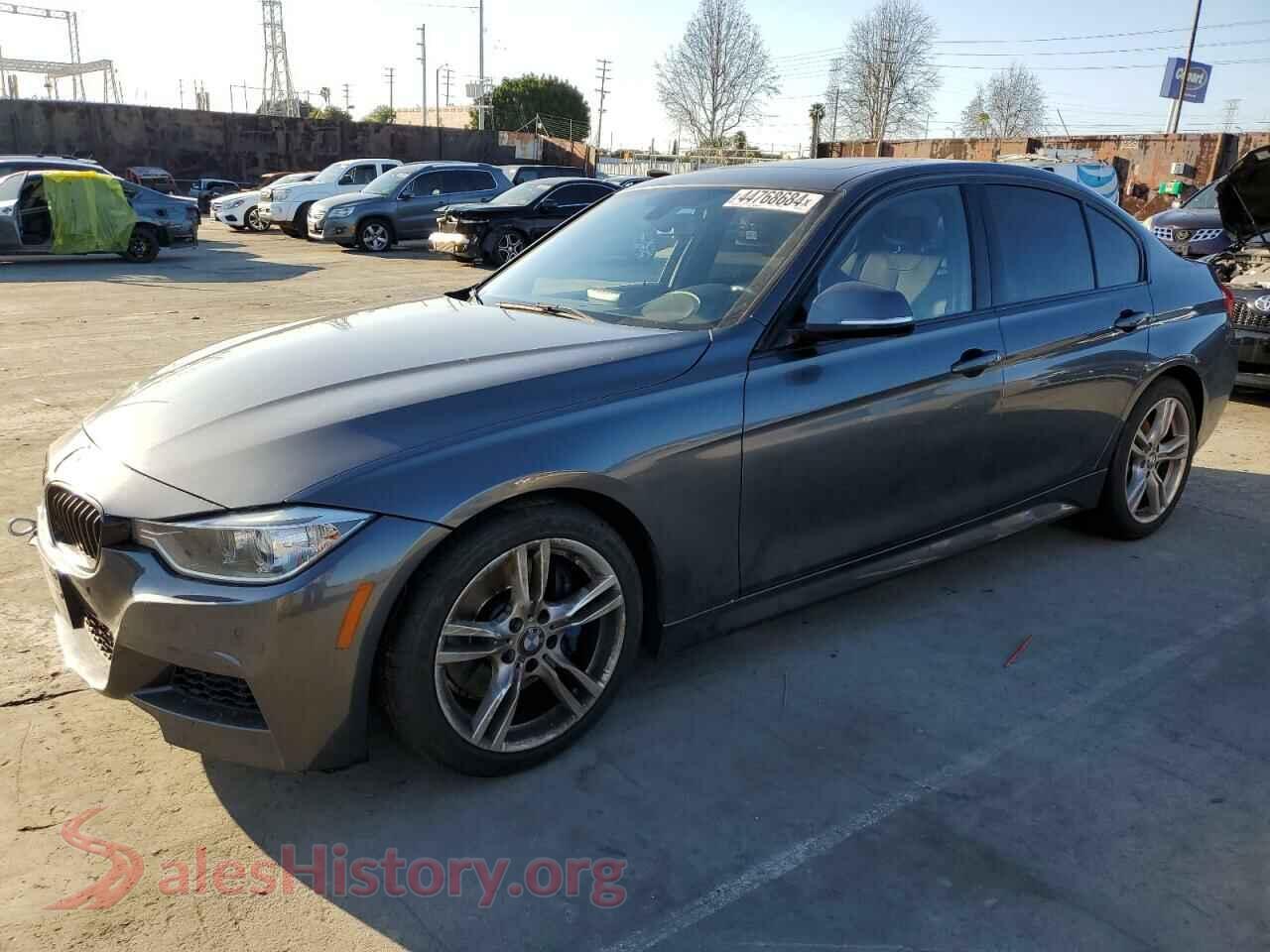 2014 BMW 3 SERIES — VIN WBA3C1C53EK114732