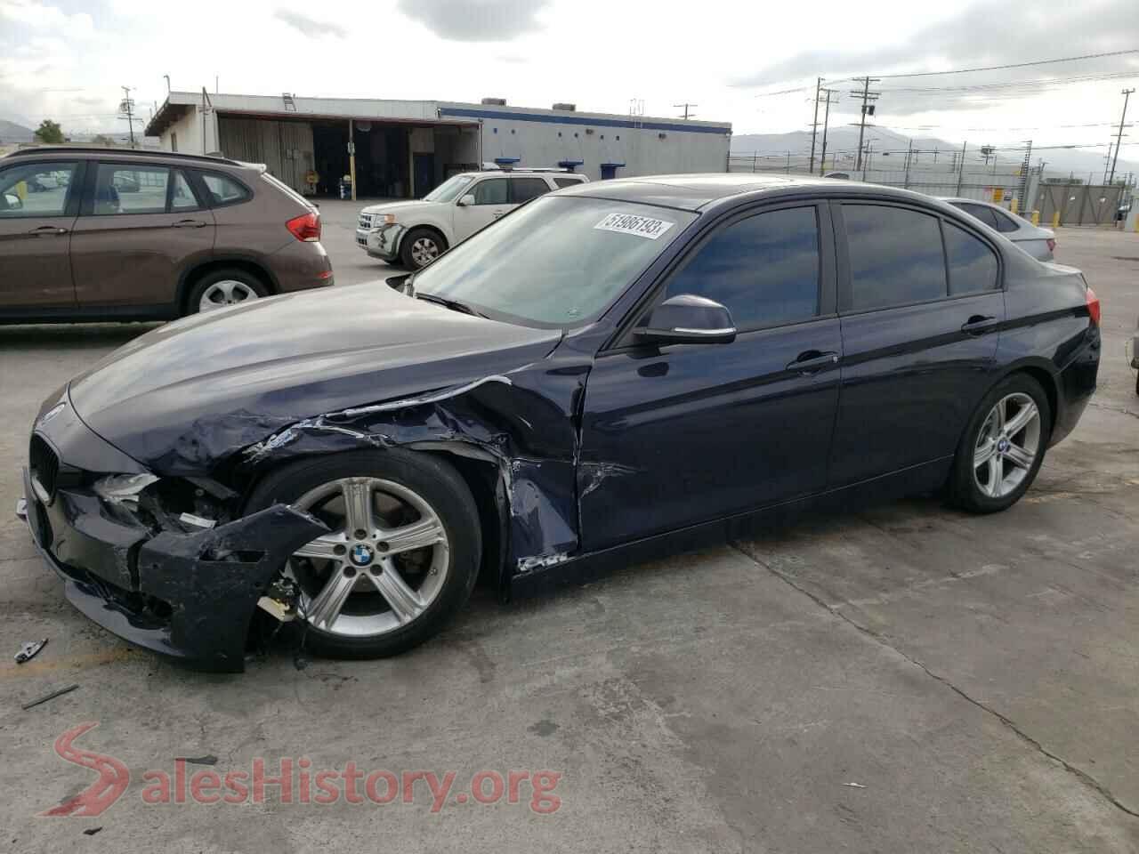 2015 BMW 3 SERIES — VIN WBA3C1C53FP854124