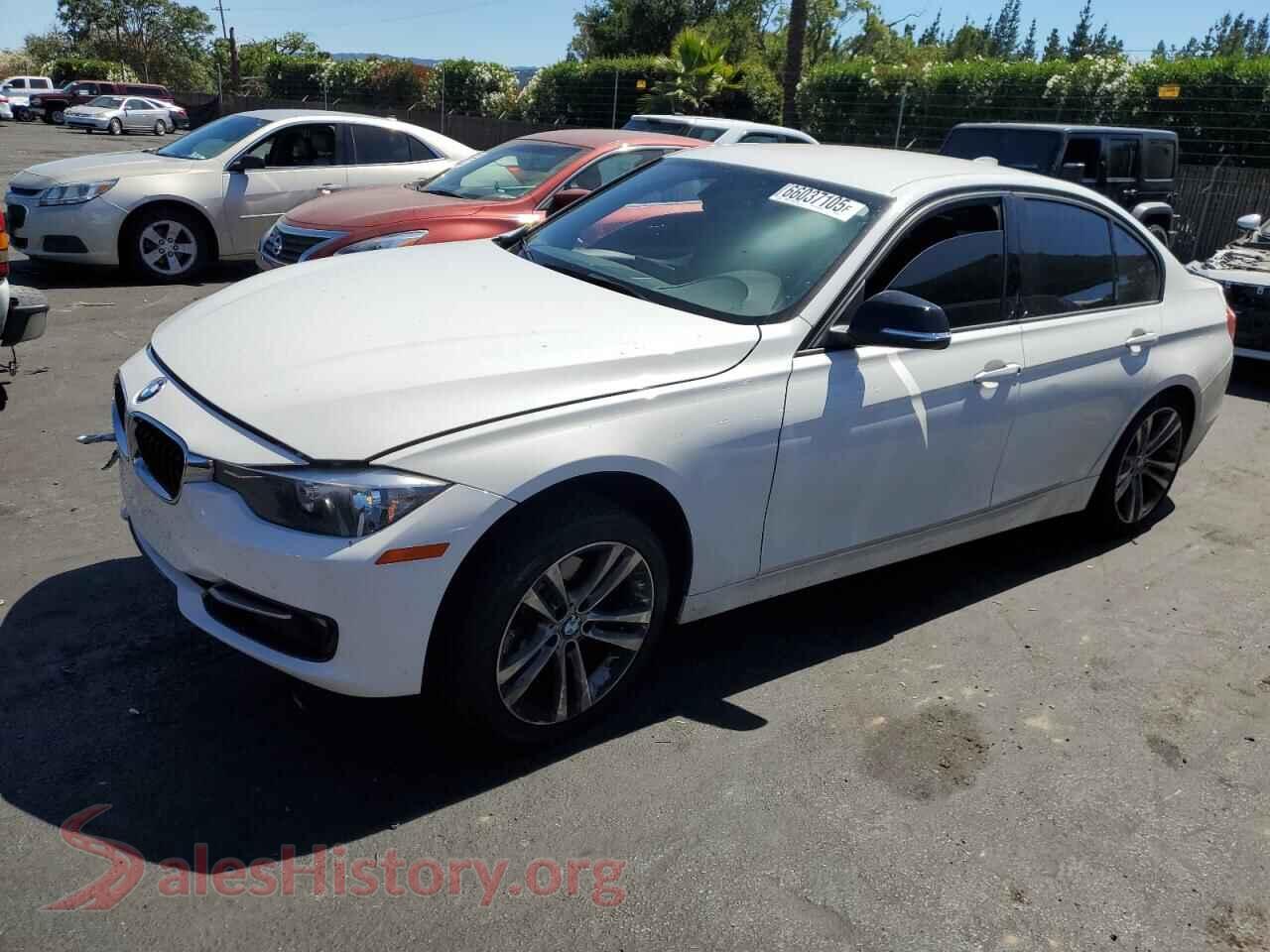 2013 BMW 3 SERIES — VIN WBA3C1C54DF438151