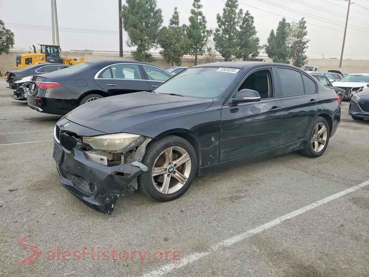 2014 BMW 3 SERIES — VIN WBA3C1C54EK107661