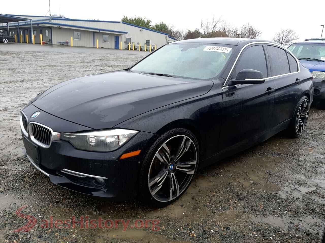 2014 BMW 3 SERIES — VIN WBA3C1C54EK111449