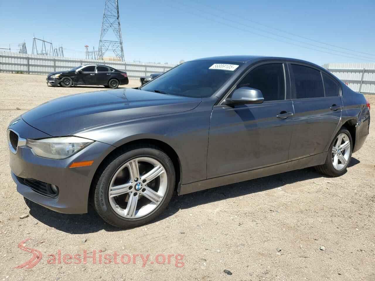2014 BMW 3 SERIES — VIN WBA3C1C54EK116666