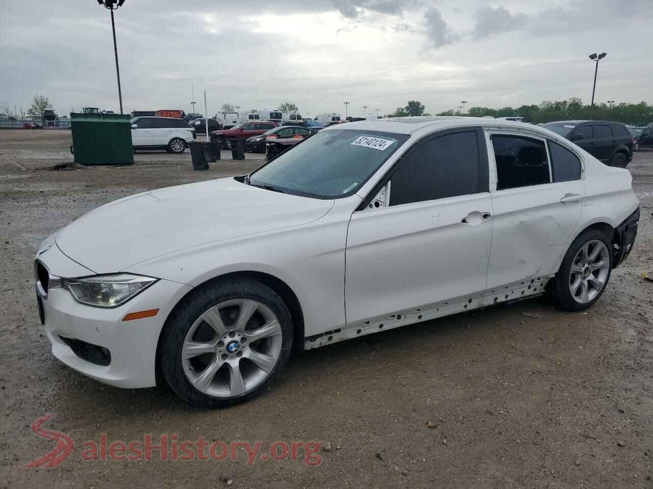 2015 BMW 3 SERIES — VIN WBA3C1C54FP852544