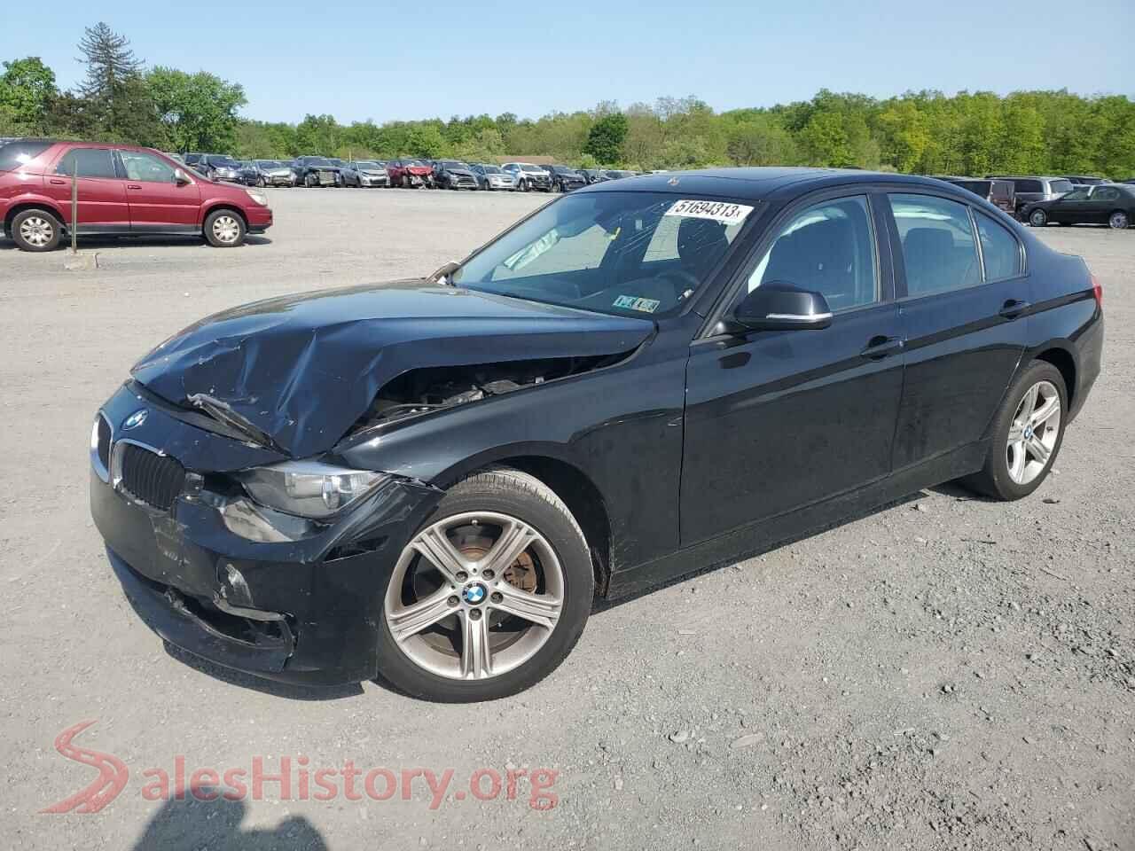 2015 BMW 3 SERIES — VIN WBA3C1C54FP853225