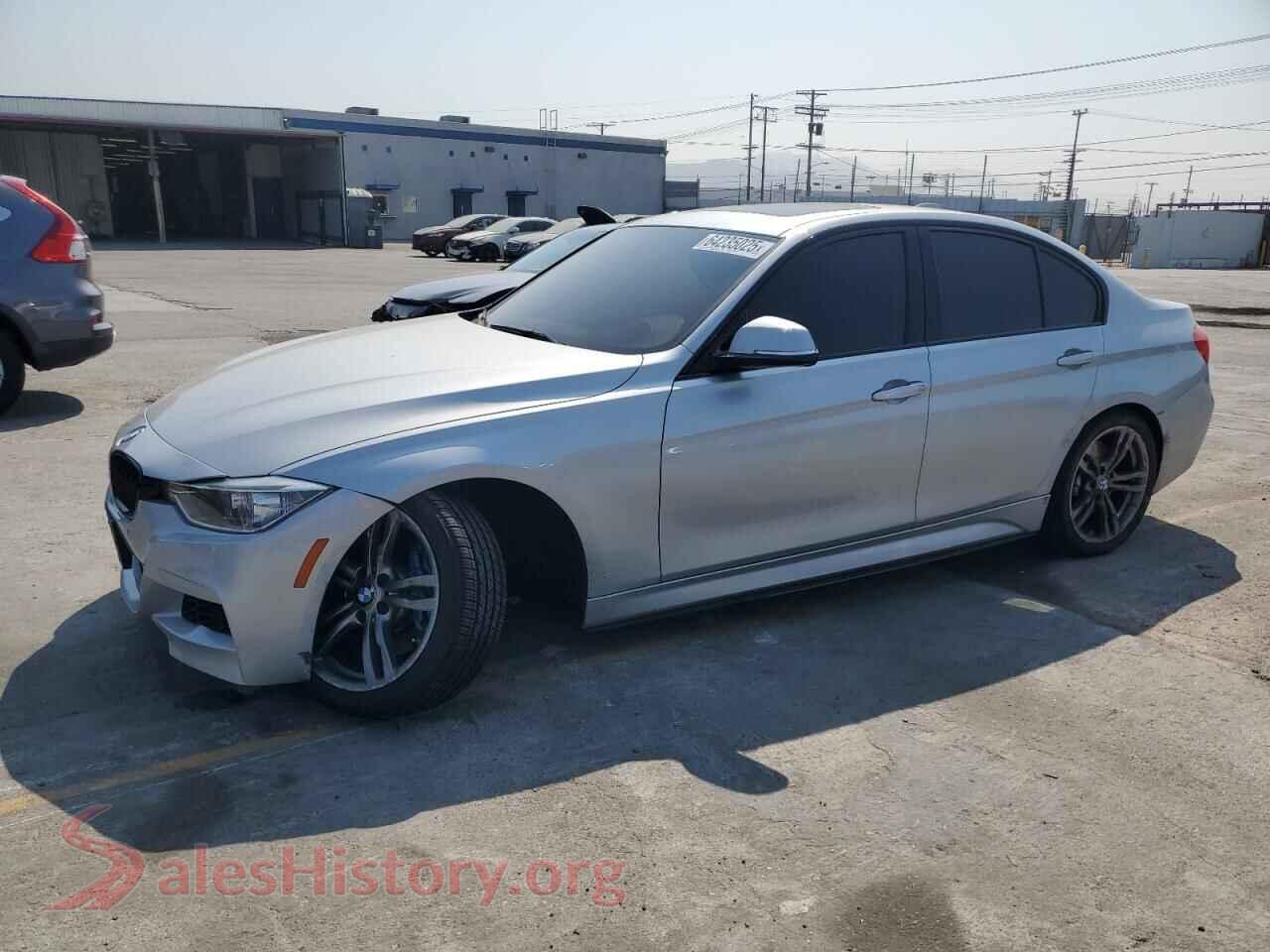 2015 BMW 3 SERIES — VIN WBA3C1C54FP853810
