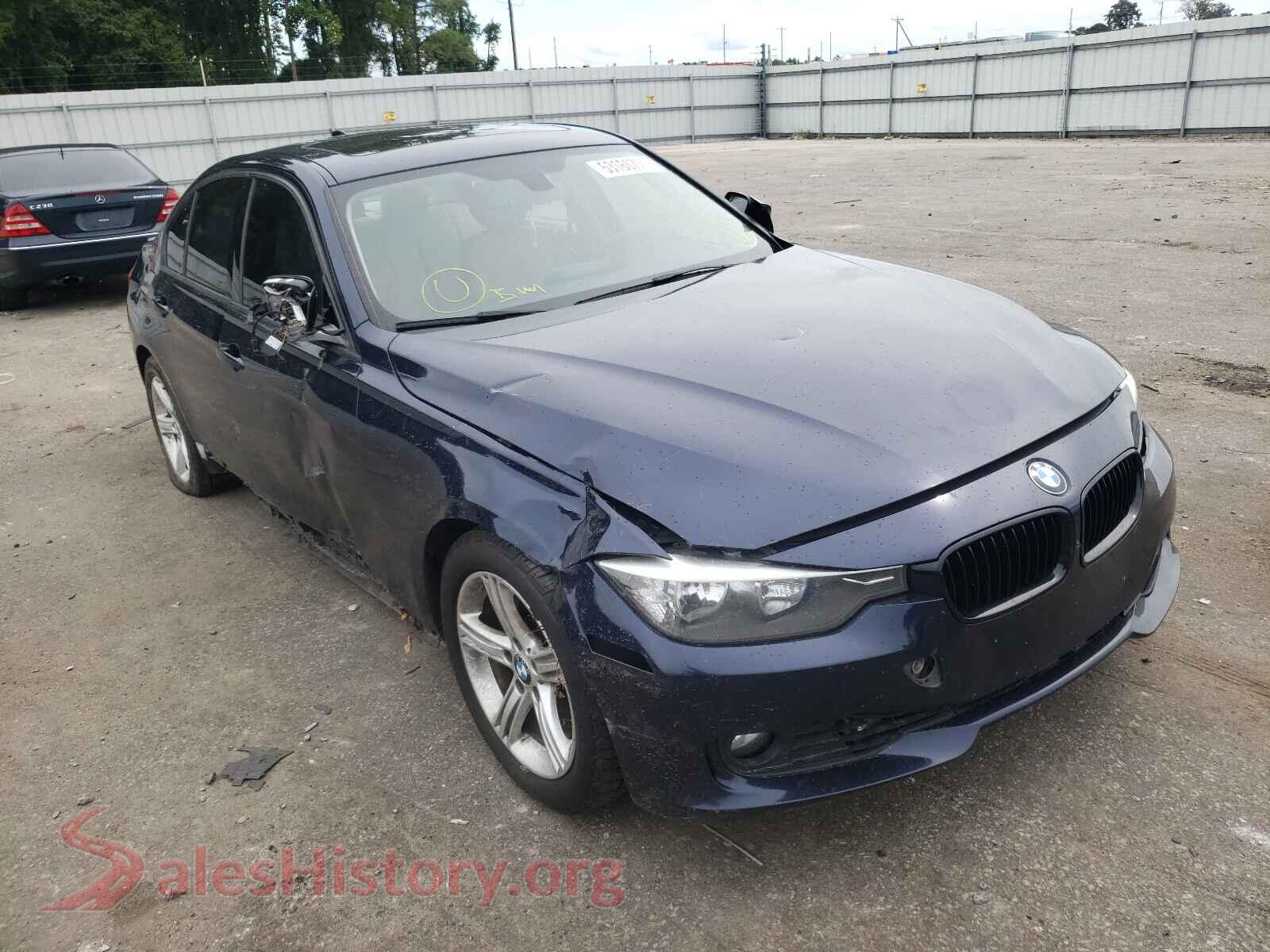 2013 BMW 3 SERIES — VIN WBA3C1C55DK104931
