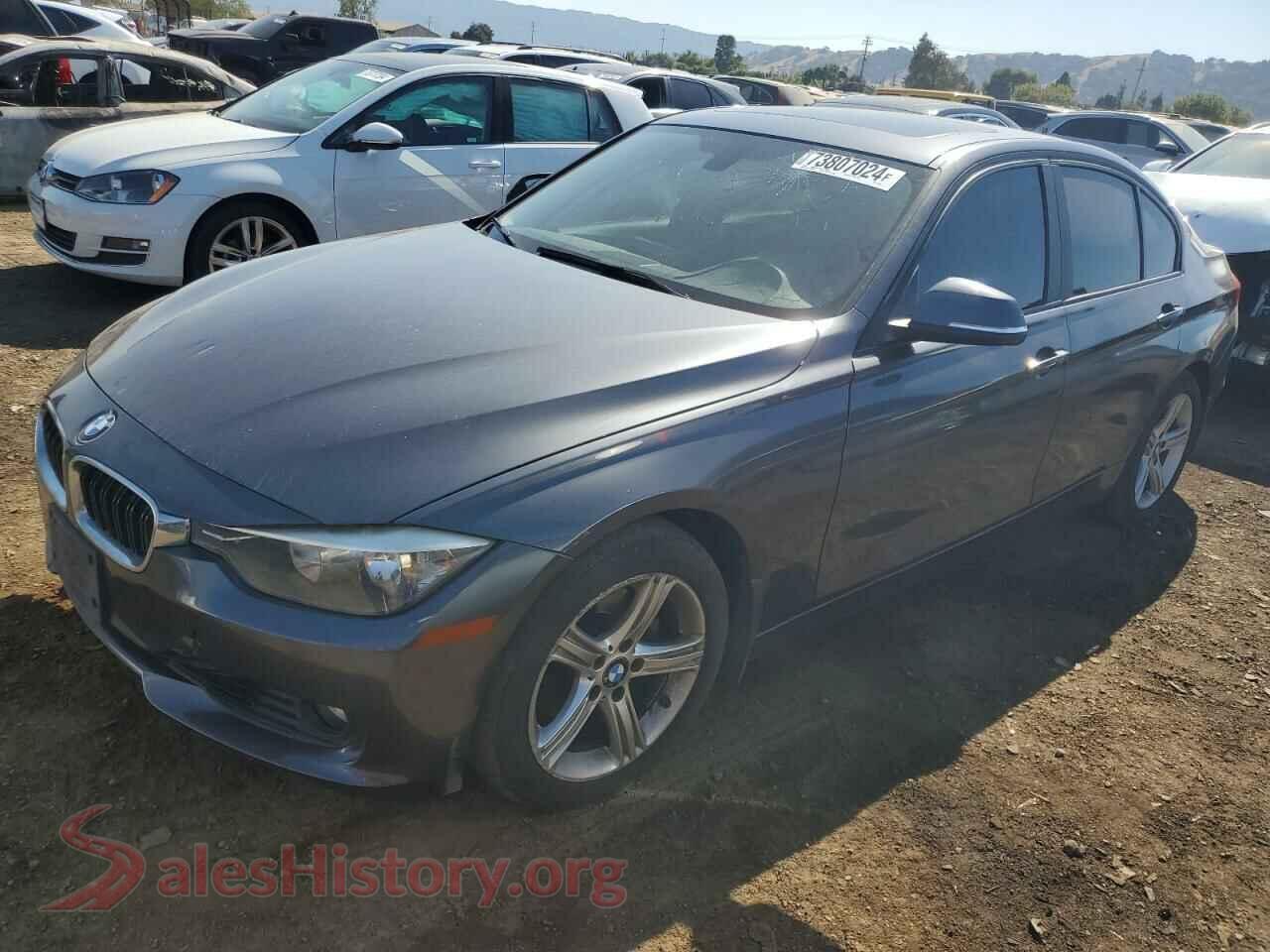 2014 BMW 3 SERIES — VIN WBA3C1C55EK116353