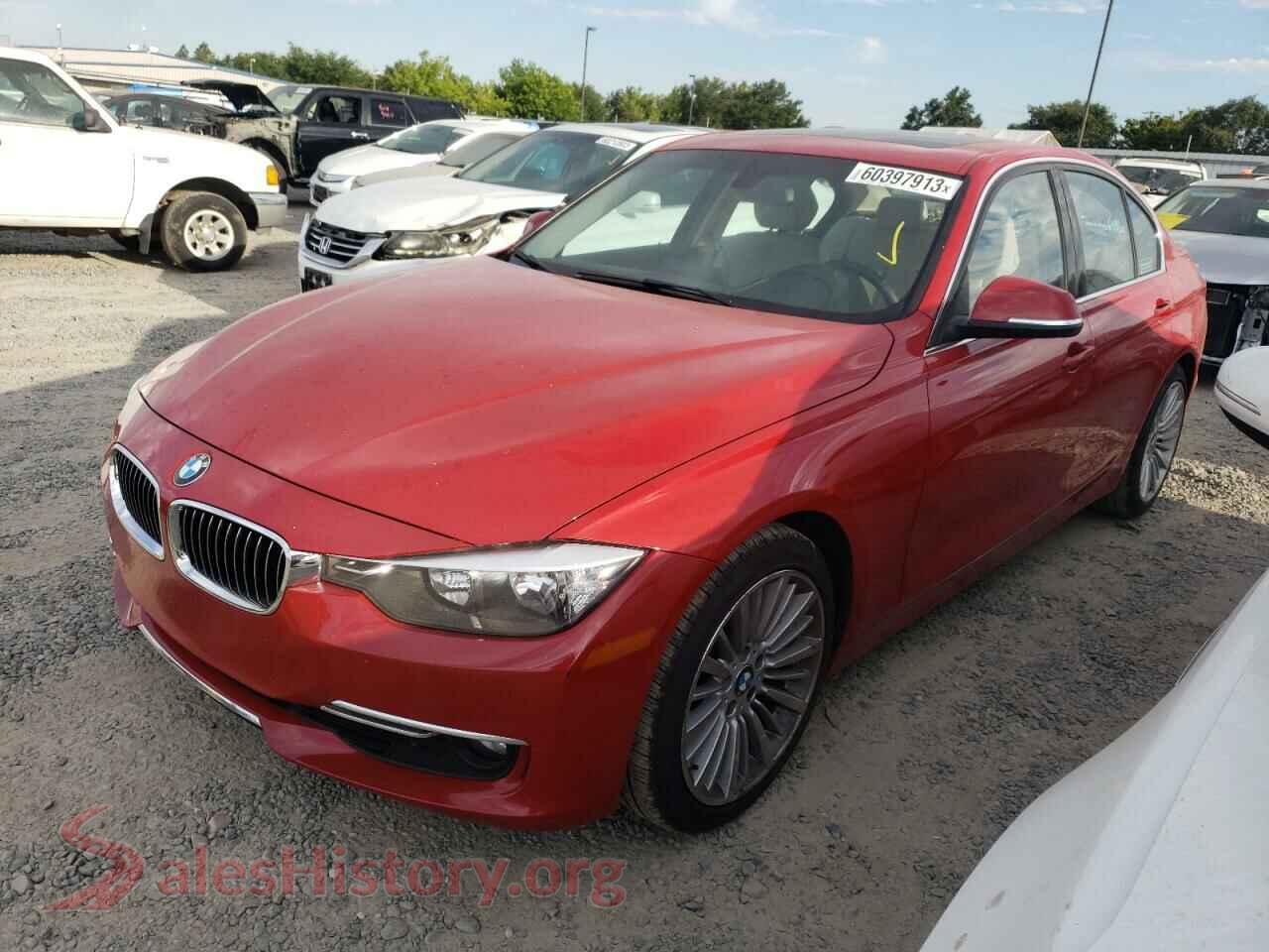 2015 BMW 3 SERIES — VIN WBA3C1C55FK118203
