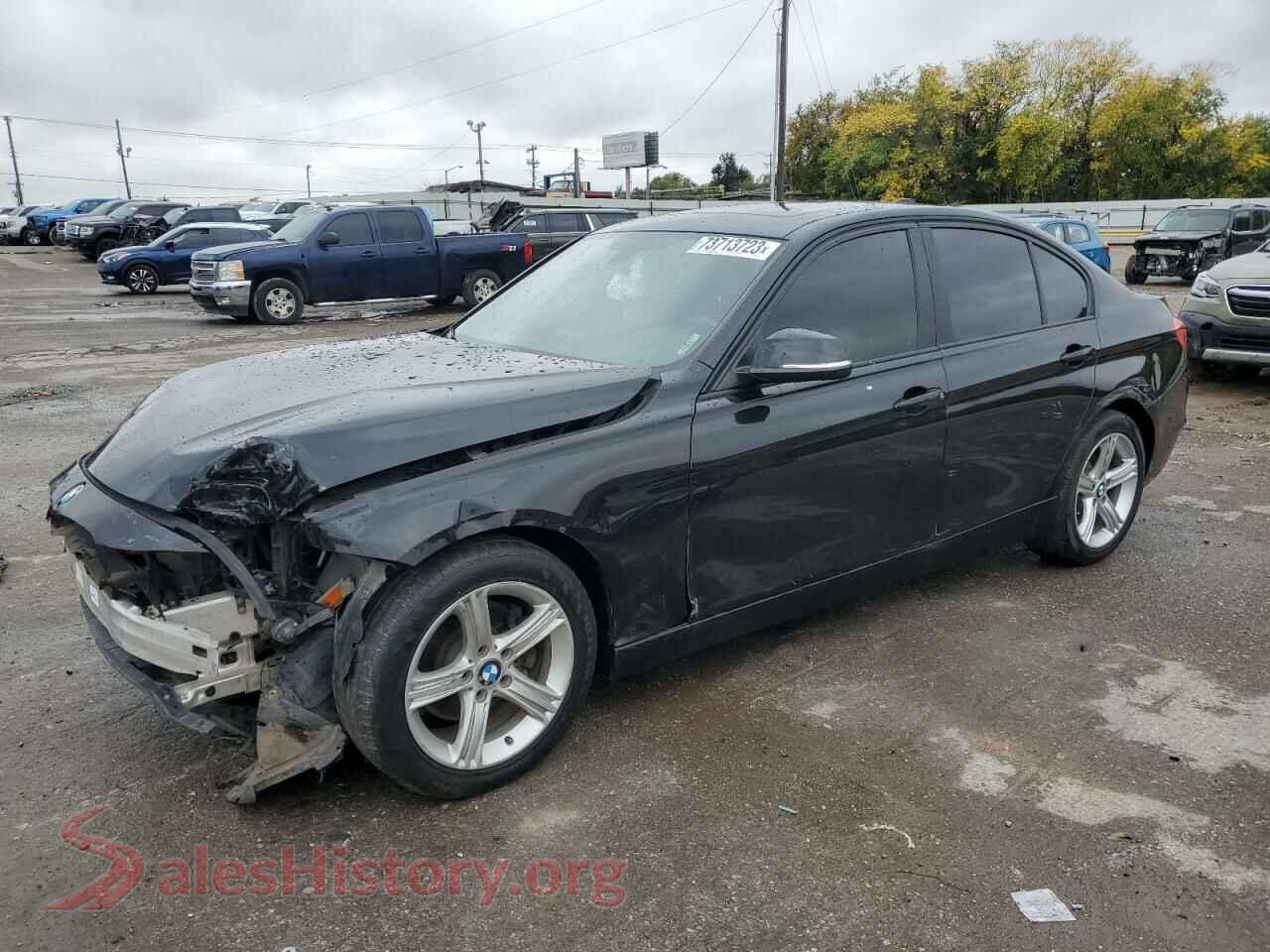 2013 BMW 3 SERIES — VIN WBA3C1C56DK104114