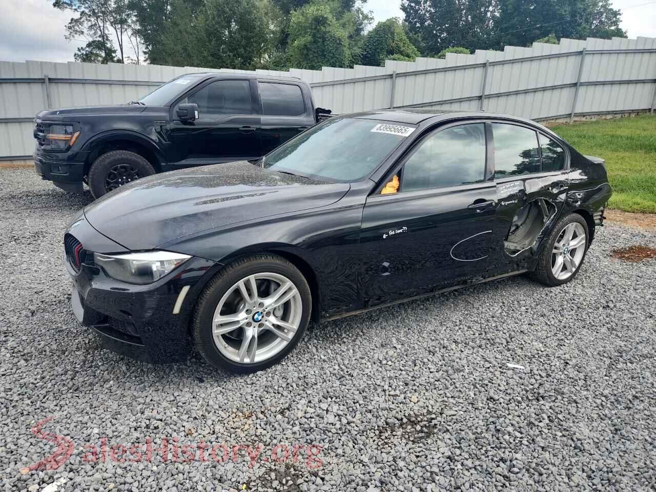 2015 BMW 3 SERIES — VIN WBA3C1C56FK123880