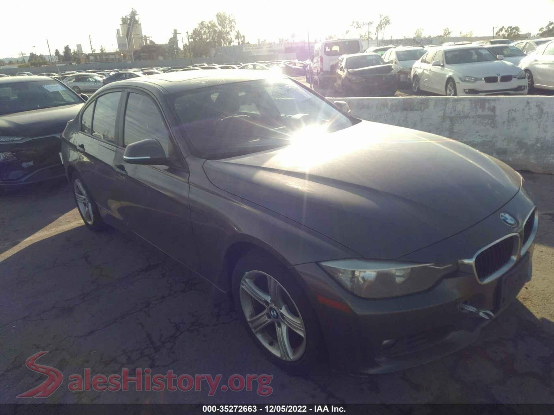 2012 BMW 3 SERIES — VIN WBA3C1C57CF432195