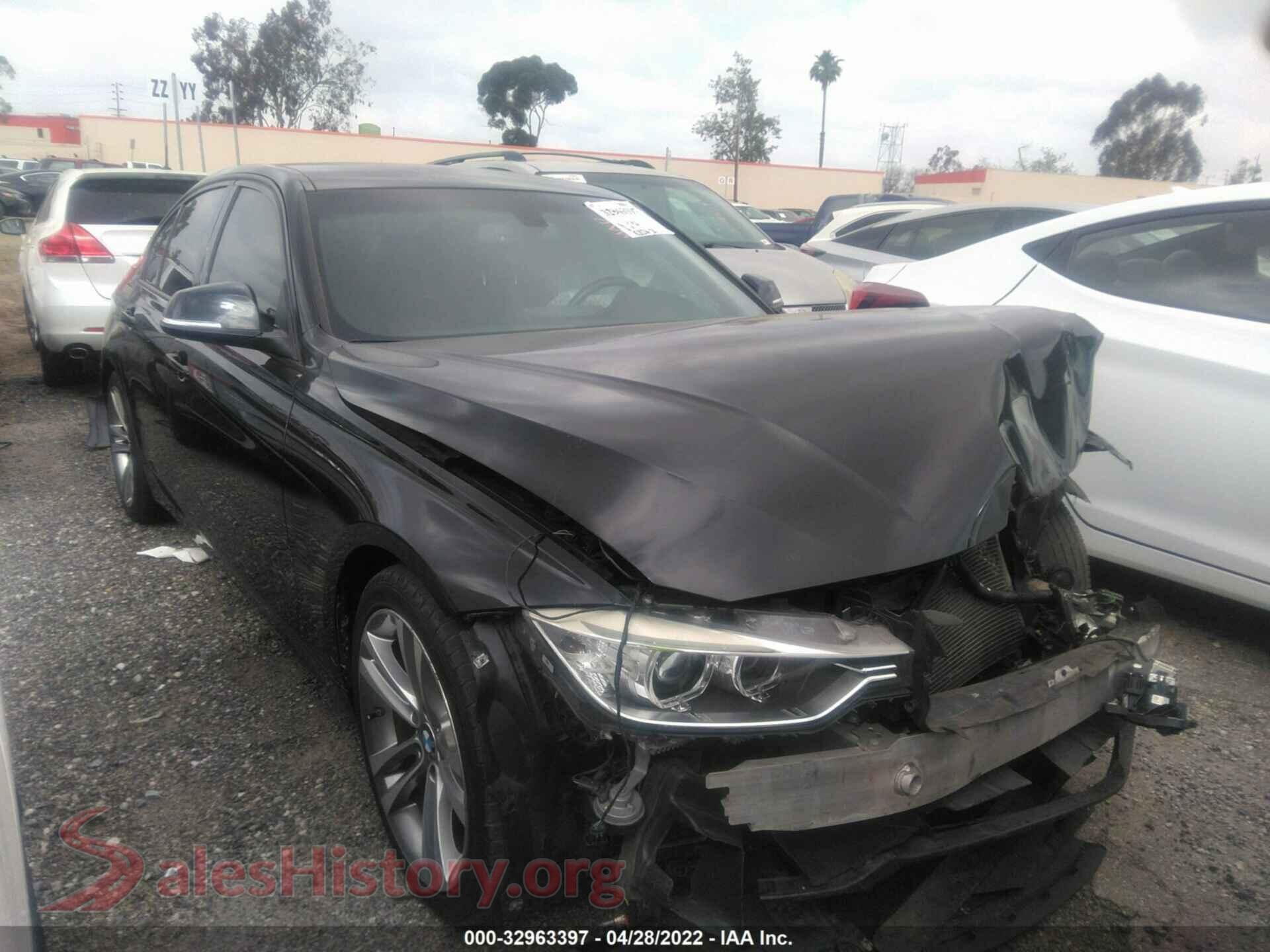 2013 BMW 3 SERIES — VIN WBA3C1C57DK103019